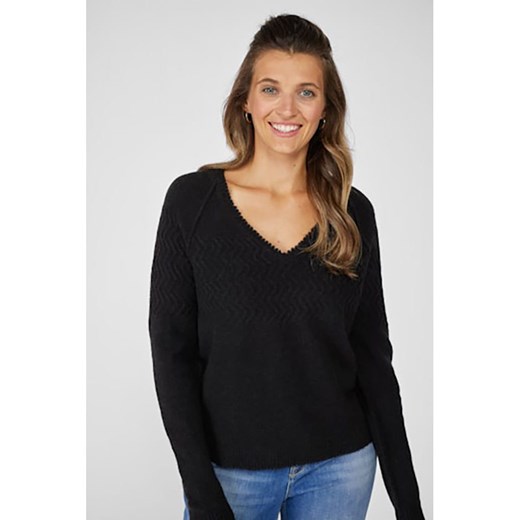 LIEBLINGSSTÜCK Sweter w kolorze czarnym ze sklepu Limango Polska w kategorii Swetry damskie - zdjęcie 170328246