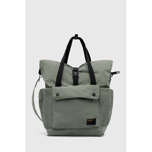 Carhartt WIP torebka Haste Tote Bag kolor zielony I032190.1YFXX ze sklepu PRM w kategorii Torby Shopper bag - zdjęcie 170329758