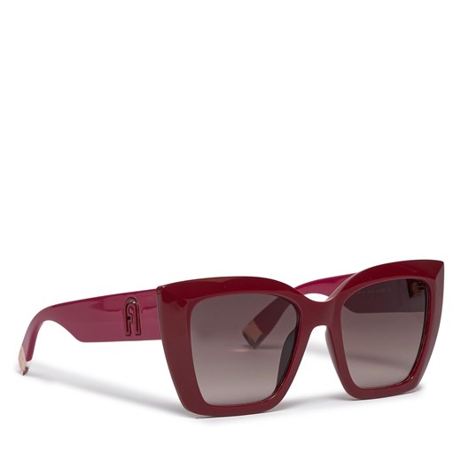 Okulary przeciwsłoneczne Furla Sunglasses Sfu710 WD00089-BX2836-2969S-4401 Chianti+Pop Pink ze sklepu eobuwie.pl w kategorii Okulary przeciwsłoneczne damskie - zdjęcie 170330357