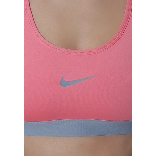 Nike Performance PRO CLASSIC Biustonosz sportowy sunblush/dove grey/dove grey zalando  poliester