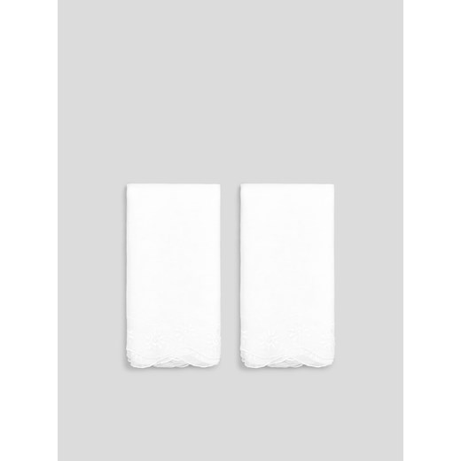 Sinsay - Firana 2 pack - biały Sinsay Jeden rozmiar Sinsay