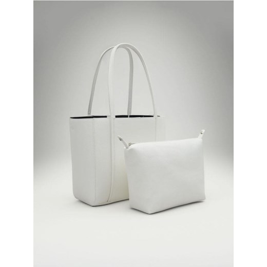 Sinsay - Torebka - biały ze sklepu Sinsay w kategorii Torby Shopper bag - zdjęcie 170338556