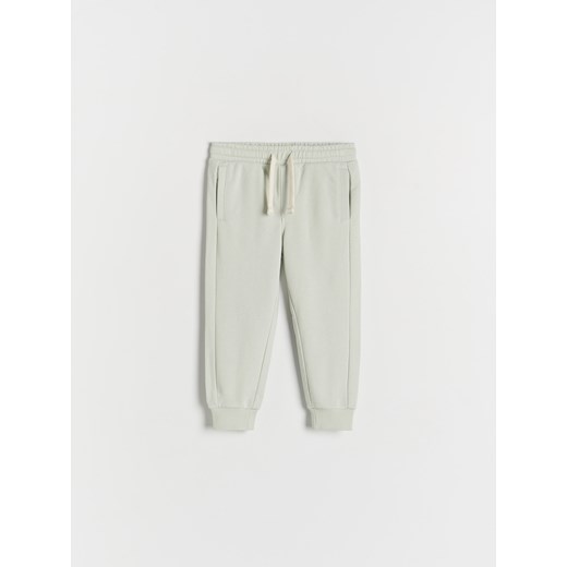 Reserved - Spodnie jogger - jasnozielony ze sklepu Reserved w kategorii Spodnie i półśpiochy - zdjęcie 170339038