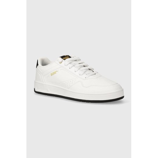 Puma sneakersy Court Classic kolor biały 395018 ze sklepu ANSWEAR.com w kategorii Buty sportowe męskie - zdjęcie 170339739