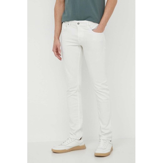 Guess jeansy z domieszką jedwabiu MIAMI M4RAN1 WFXVB ze sklepu ANSWEAR.com w kategorii Jeansy męskie - zdjęcie 170339759