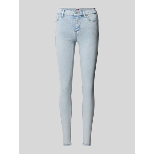 Jeansy o kroju skinny fit z 5 kieszeniami model ‘NORA’ ze sklepu Peek&Cloppenburg  w kategorii Jeansy damskie - zdjęcie 170342438