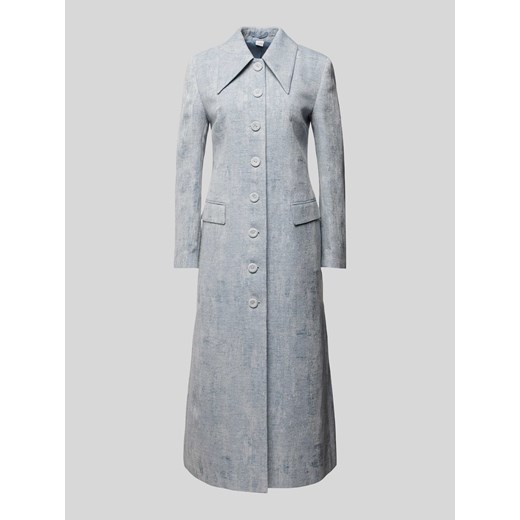 Płaszcz z efektem denimu model ‘ALARIA’ ze sklepu Peek&Cloppenburg  w kategorii Płaszcze damskie - zdjęcie 170342486
