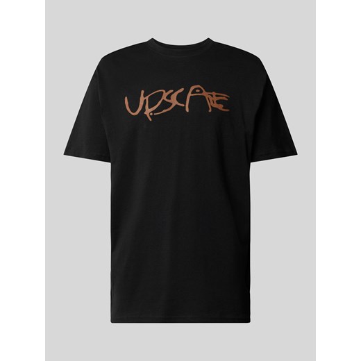 T-shirt z nadrukiem z napisem model ‘GIZA’ ze sklepu Peek&Cloppenburg  w kategorii T-shirty męskie - zdjęcie 170342549