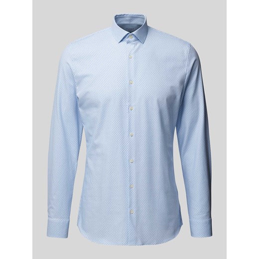 Koszula biznesowa o kroju Modern Fit z kołnierzykiem typu kent ze sklepu Peek&Cloppenburg  w kategorii Koszule męskie - zdjęcie 170342597