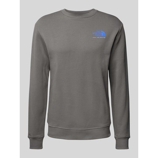 Bluza z nadrukiem z logo model ‘GRAPHIC’ ze sklepu Peek&Cloppenburg  w kategorii Bluzy męskie - zdjęcie 170342687