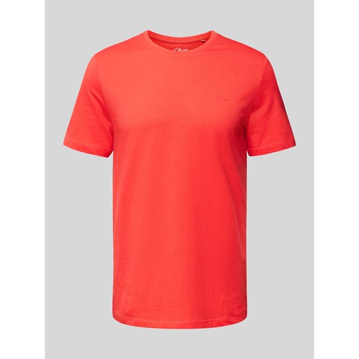 T-shirt z nadrukiem z logo ze sklepu Peek&Cloppenburg  w kategorii T-shirty męskie - zdjęcie 170342759