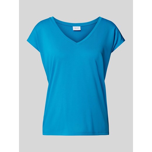 T-shirt z głębokim dekoltem w serek model ‘Vimodala’ ze sklepu Peek&Cloppenburg  w kategorii Bluzki damskie - zdjęcie 170342796