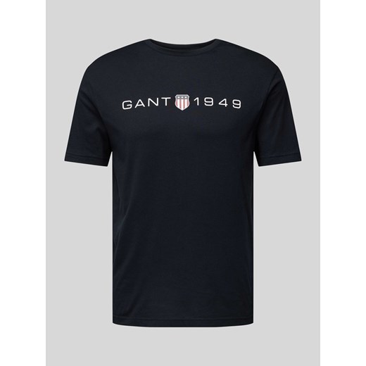 T-shirt z nadrukiem z logo ze sklepu Peek&Cloppenburg  w kategorii T-shirty męskie - zdjęcie 170342819