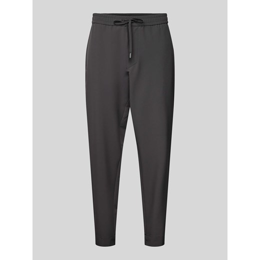 Spodnie dresowe z elastycznym pasem model ‘Flex’ ze sklepu Peek&Cloppenburg  w kategorii Spodnie męskie - zdjęcie 170342857