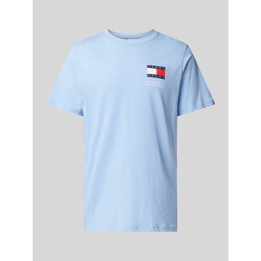T-shirt o kroju slim fit z nadrukiem z logo ze sklepu Peek&Cloppenburg  w kategorii T-shirty męskie - zdjęcie 170342906