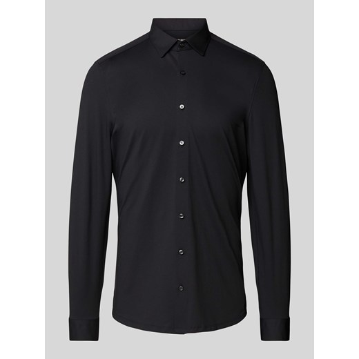 Koszula biznesowa o kroju Super Slim Fit z kołnierzykiem typu kent ze sklepu Peek&Cloppenburg  w kategorii Koszule męskie - zdjęcie 170342946