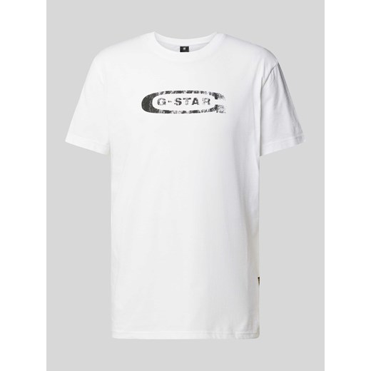 T-shirt z nadrukiem z logo ze sklepu Peek&Cloppenburg  w kategorii T-shirty męskie - zdjęcie 170343117