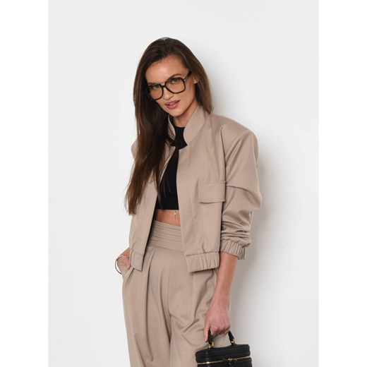 FORSETI Bomberka Bonita jasny beż  , Rozmiar: L ze sklepu forseti.net.pl w kategorii Kurtki damskie - zdjęcie 170343388