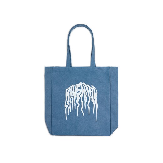 Cropp - Płócienna torba shopper - niebieski ze sklepu Cropp w kategorii Torby materiałowe - zdjęcie 170343475