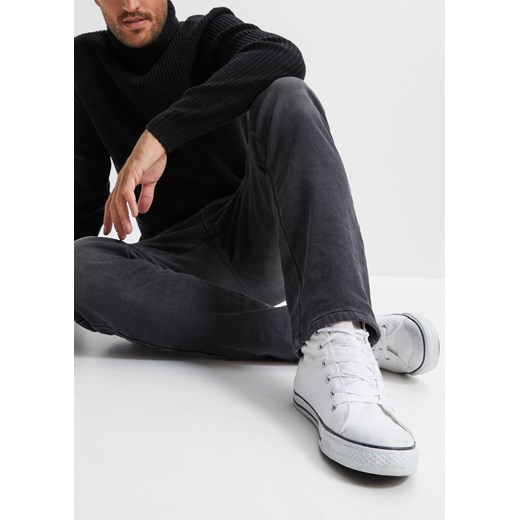 Dżinsy ocieplane ze stretchem Regular Fit Straight 64 bonprix okazja