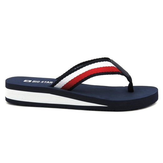 Japonki damskie sportowe - Big Star LL274779, granatowe 38 ulubioneobuwie