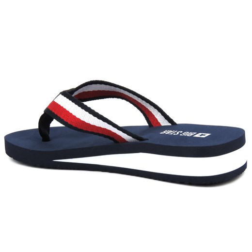 Japonki damskie sportowe - Big Star LL274779, granatowe 40 ulubioneobuwie