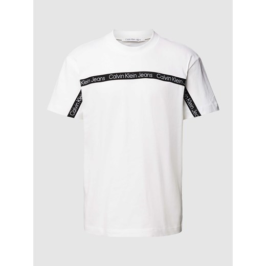 T-shirt z nadrukiem z logo ze sklepu Peek&Cloppenburg  w kategorii T-shirty męskie - zdjęcie 170380908