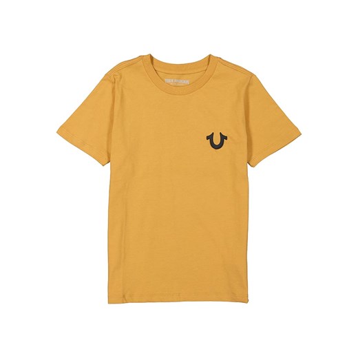 T-shirt chłopięce True Religion z krótkim rękawem żółty 