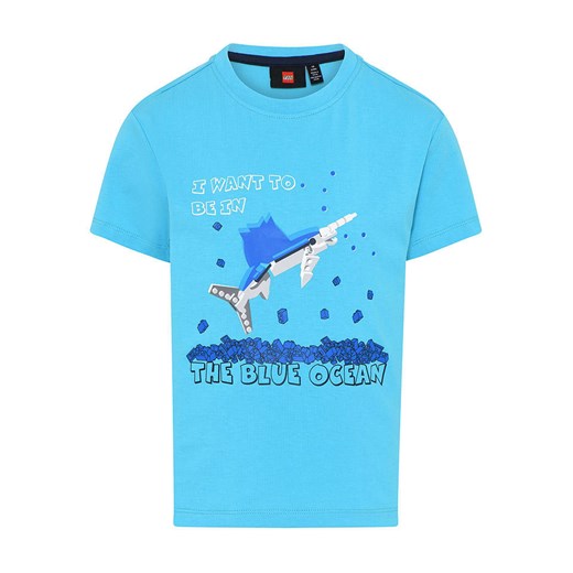 LEGO Koszulka &quot;Taylor 302&quot; w kolorze błękitnym ze sklepu Limango Polska w kategorii T-shirty chłopięce - zdjęcie 170381319