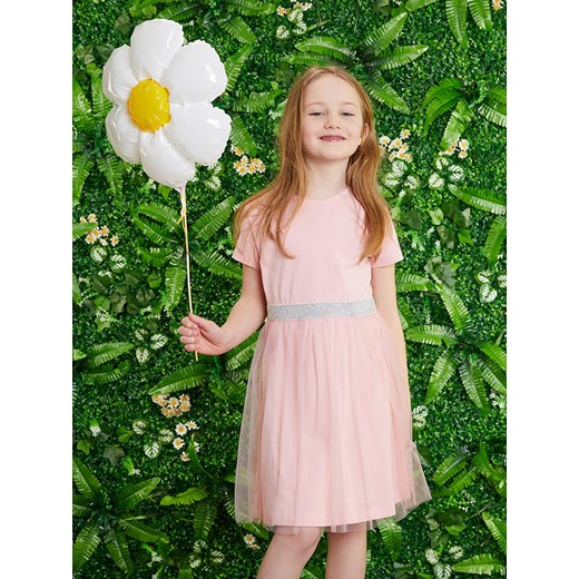 lamino Sukienka w kolorze jasnoróżowym ze sklepu Limango Polska w kategorii Sukienki dziewczęce - zdjęcie 170381747