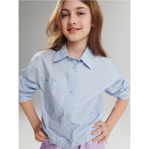 Sinsay - Koszula - niebieski ze sklepu Sinsay w kategorii Koszule dziewczęce - zdjęcie 170383339