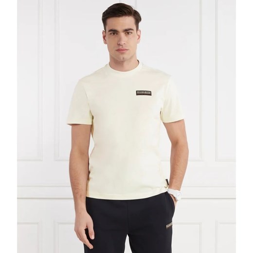 T-shirt męski Napapijri z krótkim rękawem 