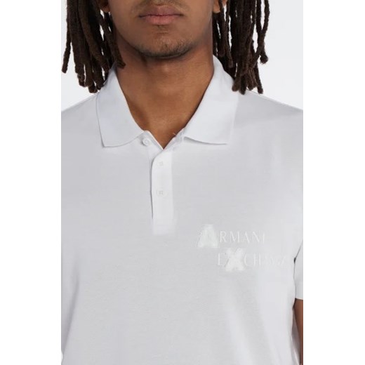 T-shirt męski Armani Exchange biały 