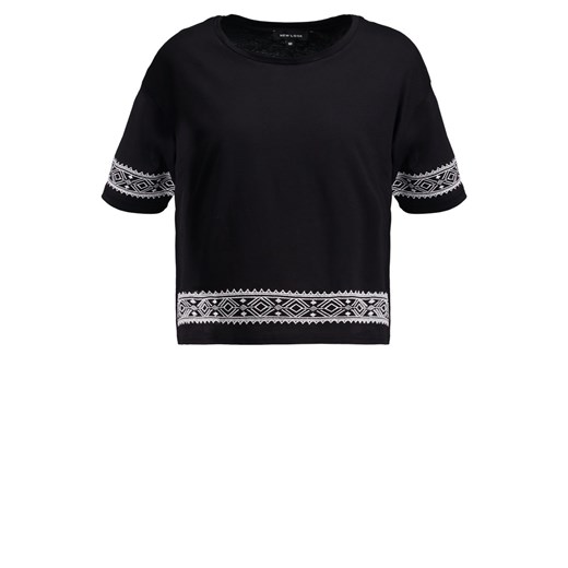 New Look Tshirt basic black zalando  bawełna