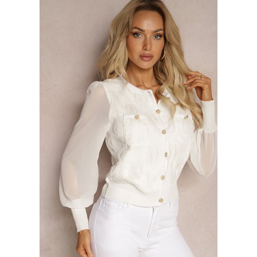 Bluzka damska Renee z długimi rękawami elegancka
