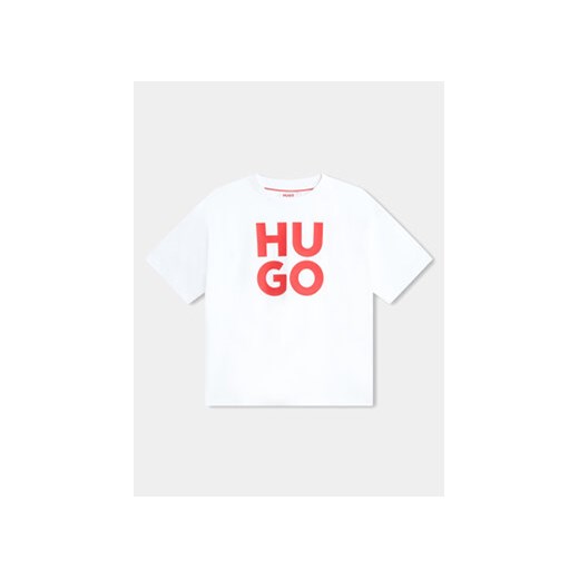 T-shirt chłopięce Hugo Boss z krótkim rękawem z napisami 