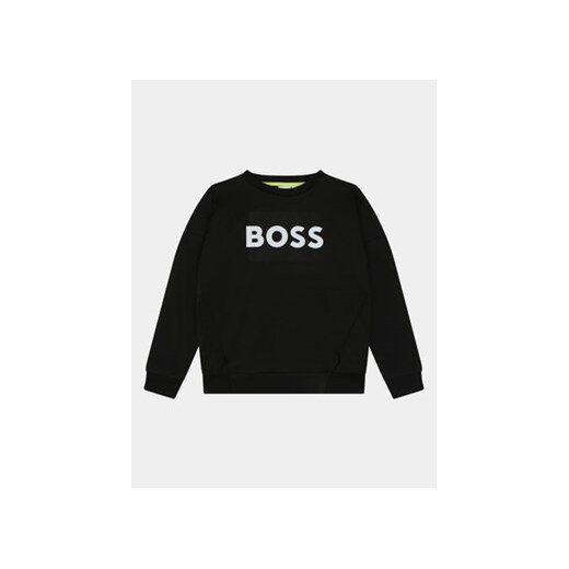 Boss Bluza J50767 D Czarny Loose Fit ze sklepu MODIVO w kategorii Bluzy chłopięce - zdjęcie 170391256
