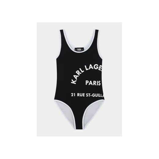 Strój kąpielowy Karl Lagerfeld z napisami 