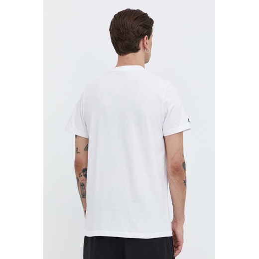 Superdry t-shirt bawełniany męski kolor biały z aplikacją Superdry XL ANSWEAR.com