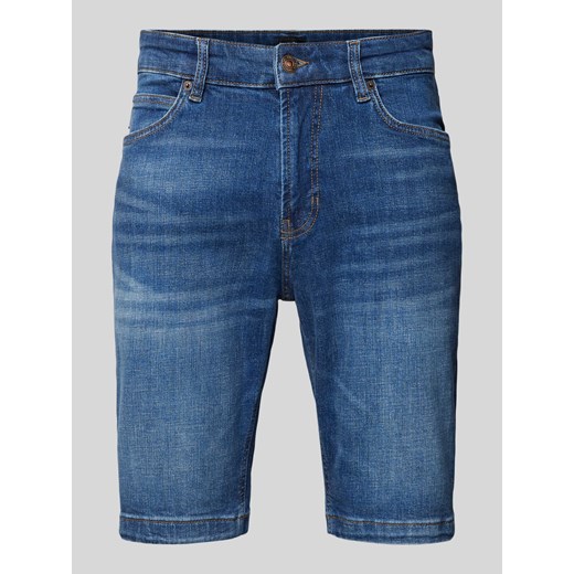 Szorty jeansowe o kroju slim fit z 5 kieszeniami model ‘Roby-Z’ ze sklepu Peek&Cloppenburg  w kategorii Spodenki męskie - zdjęcie 170395528