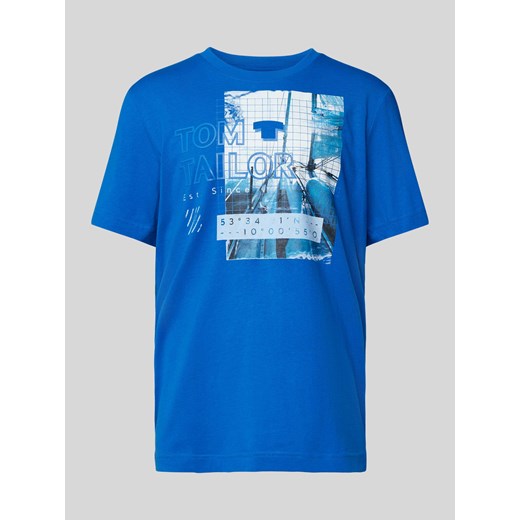 T-shirt z nadrukiem z logo ze sklepu Peek&Cloppenburg  w kategorii T-shirty męskie - zdjęcie 170395537