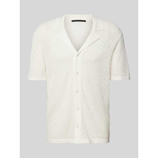 Koszula casualowa o kroju regular fit z ażurowym wzorem model ‘Ray’ Drykorn XXL Peek&Cloppenburg 