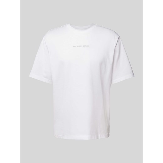 T-shirt z wyhaftowanym logo model ‘VICTORY’ Michael Kors XXL Peek&Cloppenburg 
