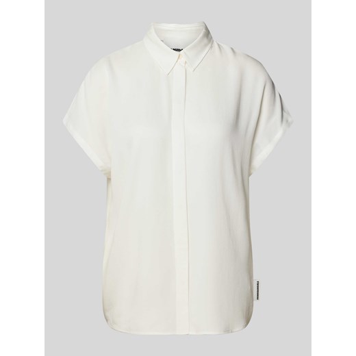 Bluzka z kołnierzykiem typu kent model ‘LARISAANA’ ze sklepu Peek&Cloppenburg  w kategorii Koszule damskie - zdjęcie 170395756