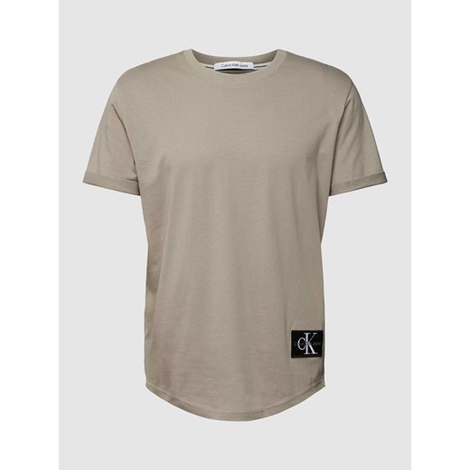 T-shirt z naszywką z logo ze sklepu Peek&Cloppenburg  w kategorii T-shirty męskie - zdjęcie 170396196