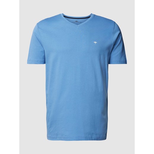 T-shirt z dekoltem w serek ze sklepu Peek&Cloppenburg  w kategorii T-shirty męskie - zdjęcie 170396266