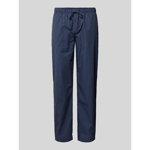 Spodnie od piżamy z prostą nogawką i wzorem w szkocką kratę ze sklepu Peek&Cloppenburg  w kategorii Piżamy męskie - zdjęcie 170396359