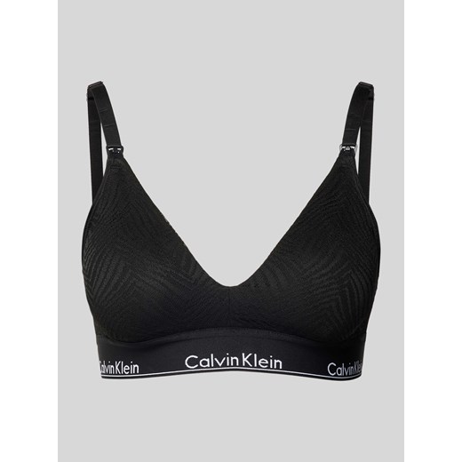 Biustonosz trójkątny z obszyciem koronką model ‘MODERN LACE’ Calvin Klein Underwear L Peek&Cloppenburg 