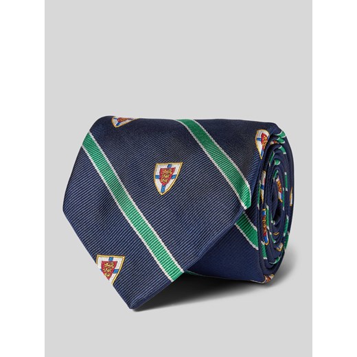 Krawat z czystego jedwabiu ze sklepu Peek&Cloppenburg  w kategorii Krawaty - zdjęcie 170396685