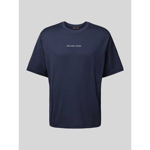T-shirt z wyhaftowanym logo model ‘VICTORY’ Michael Kors XL Peek&Cloppenburg 